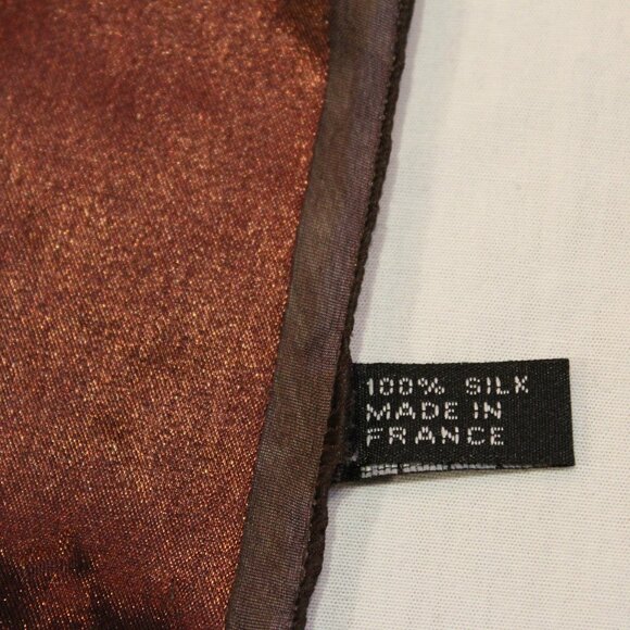 Vintage LV 100% Silk Scarf 38”x38” Large Made in France - Picture 6 of 13